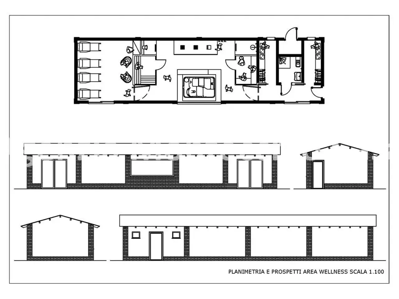 Locale commerciale in Via San Severo, San Lorenzo In Campo, {3} - Planimetria 1