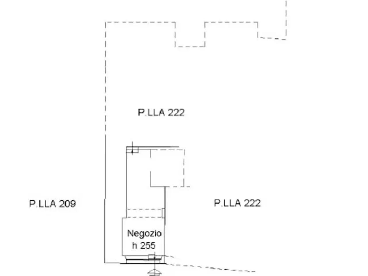 Negozio in Via di Ripoli 106, Firenze, {3} - Planimetria 1
