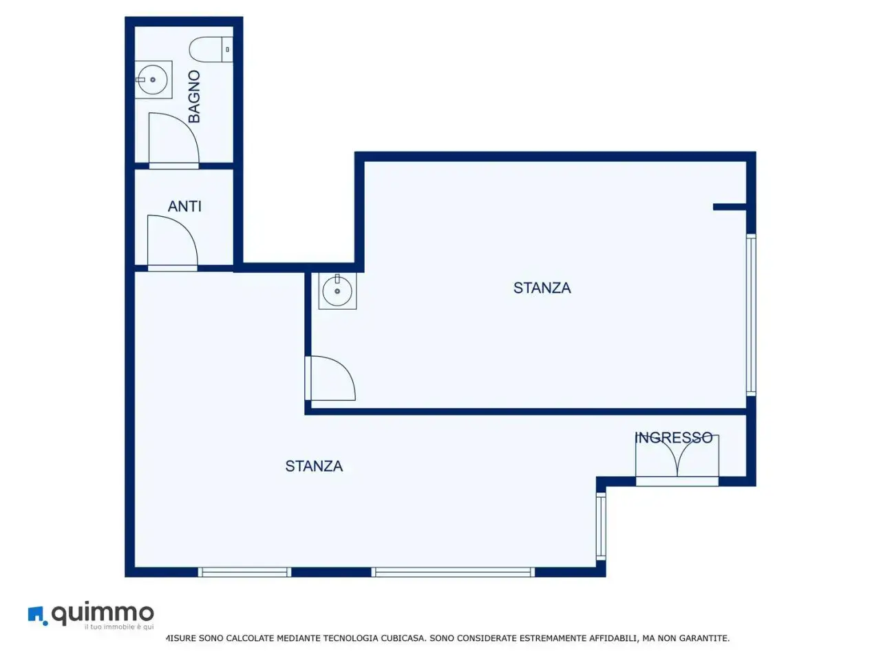 Ufficio in Viale Venezia Giulia, N. 6, Cormons, {3} - Planimetria 1