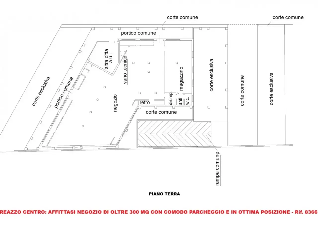 Negozio in Viale Italia, Creazzo, {3} - Planimetria 1