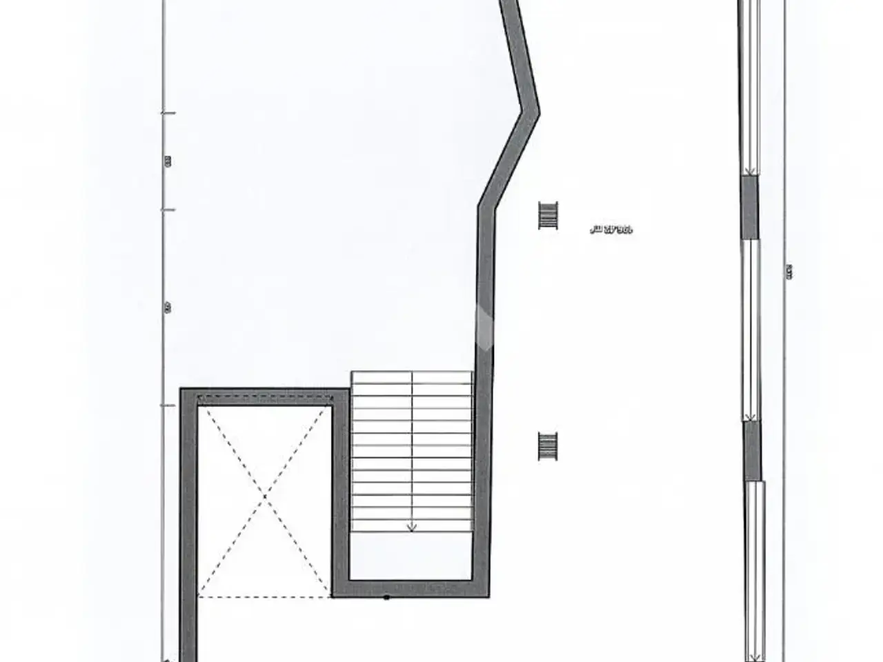 Negozio in Piazza della Libertà, Sassuolo, {3} - Planimetria 1