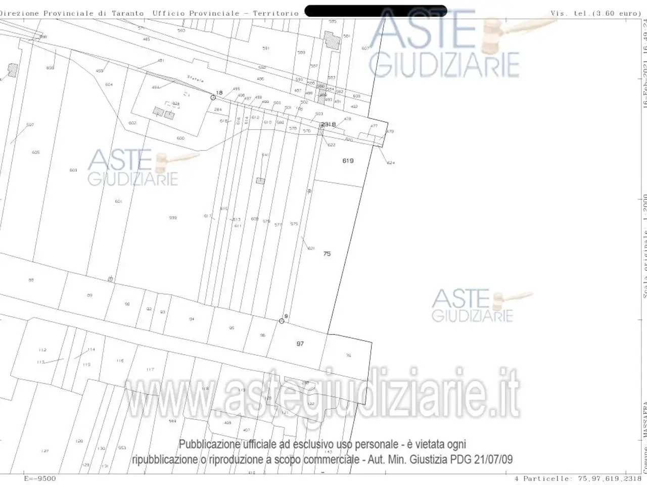 Deposito in Contrada Verdemare, Massafra, {3} - Planimetria 1