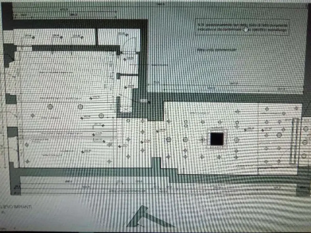 Negozio in Via del Corso, Firenze, {3} - Planimetria 1