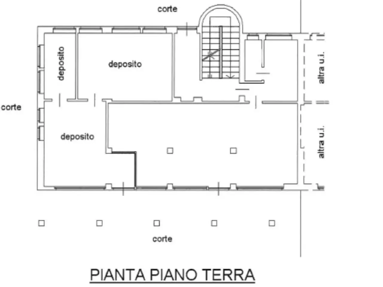 Magazzino in Via Uscello 6, Banchette, {3} - Planimetria 1