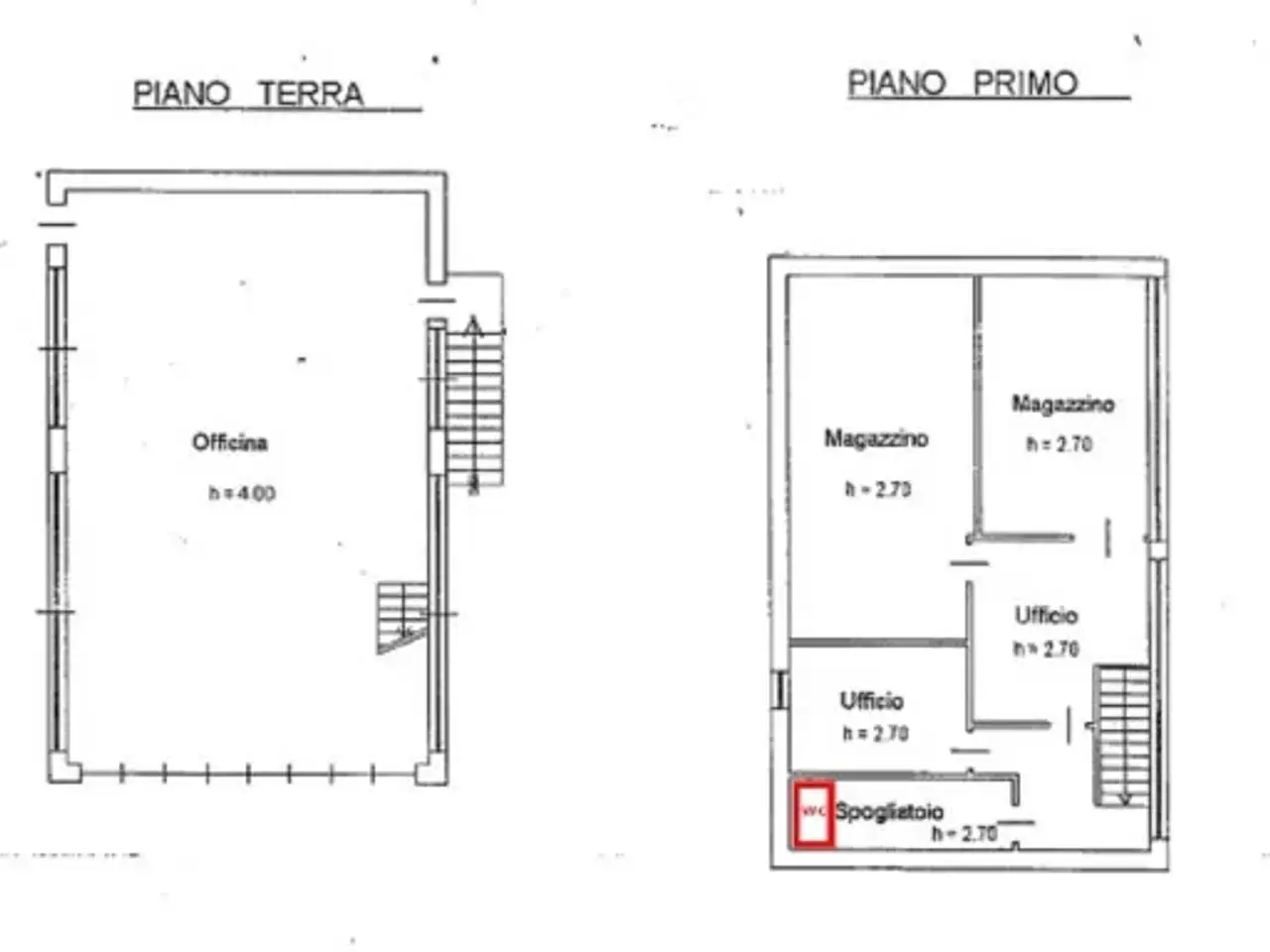 Capannone in Via Clemente Panero, Saluzzo, {3} - Planimetria 1