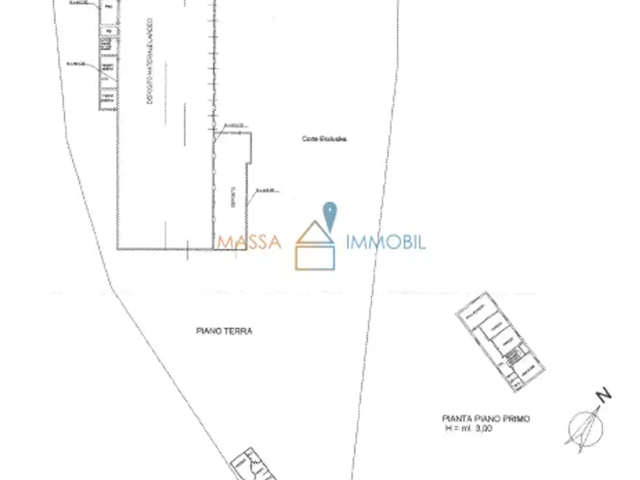 Capannone in Via Madonna del Golfo 14, Massa, {3} - Planimetria 1