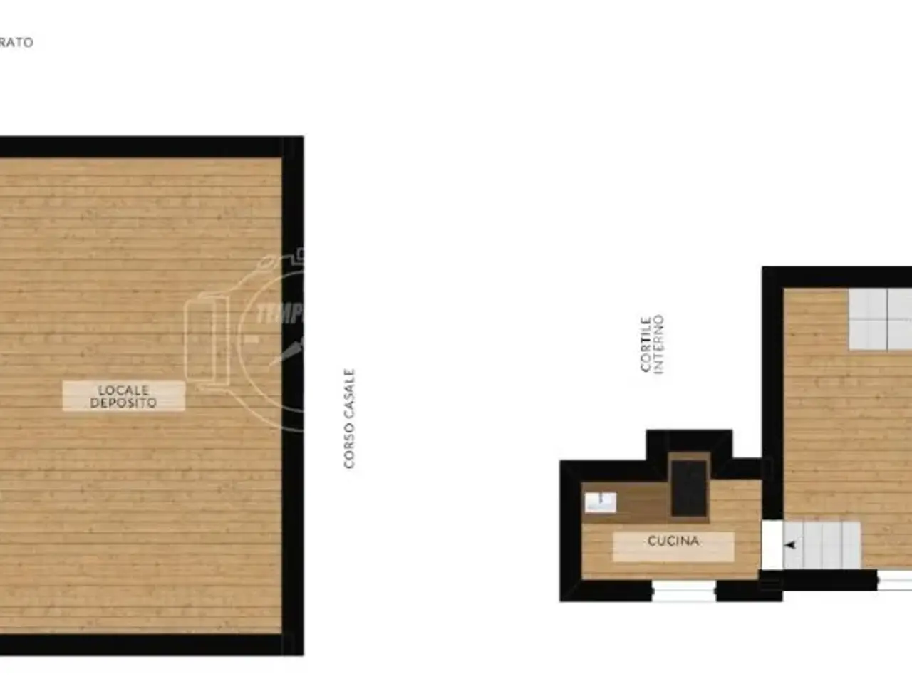 Negozio in Corso Casale 6, Torino, {3} - Planimetria 1