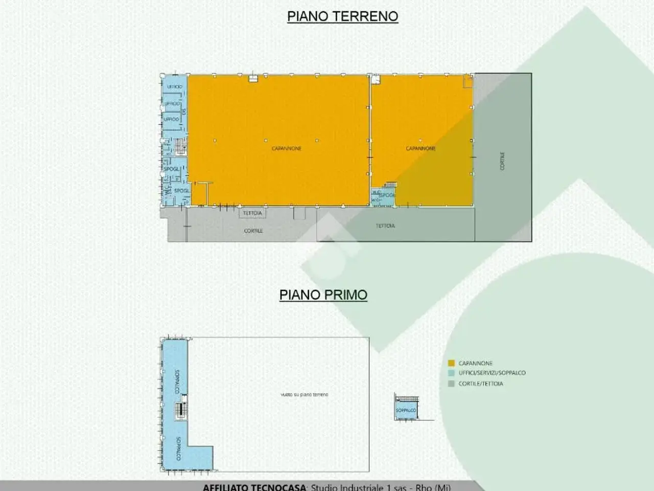 Capannone in Via San Martino, Rho, {3} - Planimetria 1