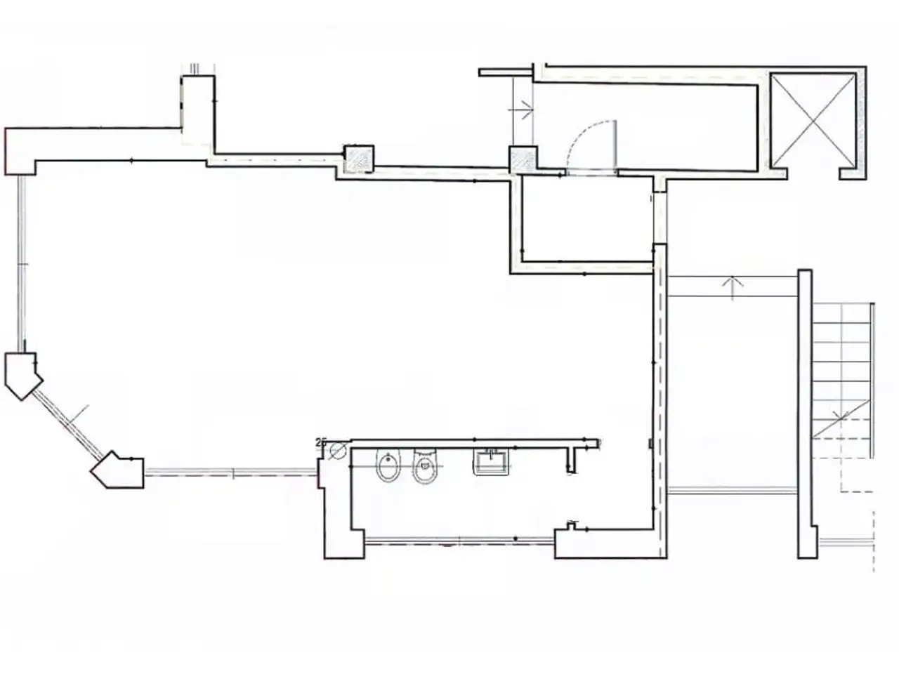 Negozio in Via Lecco 76, Galbiate, {3} - Planimetria 1