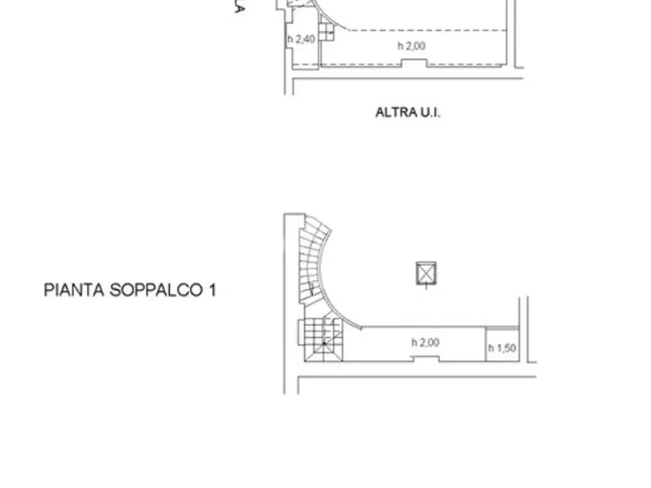 Negozio in Via Simone Martini 2, Napoli, {3} - Planimetria 1