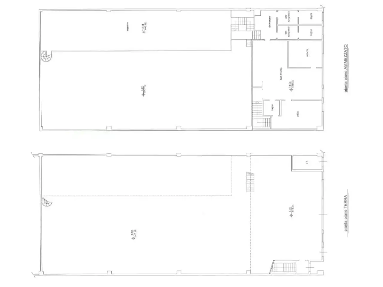 Capannone in Via Vitalis di Giovanni 19, San Marino, {3} - Planimetria 1