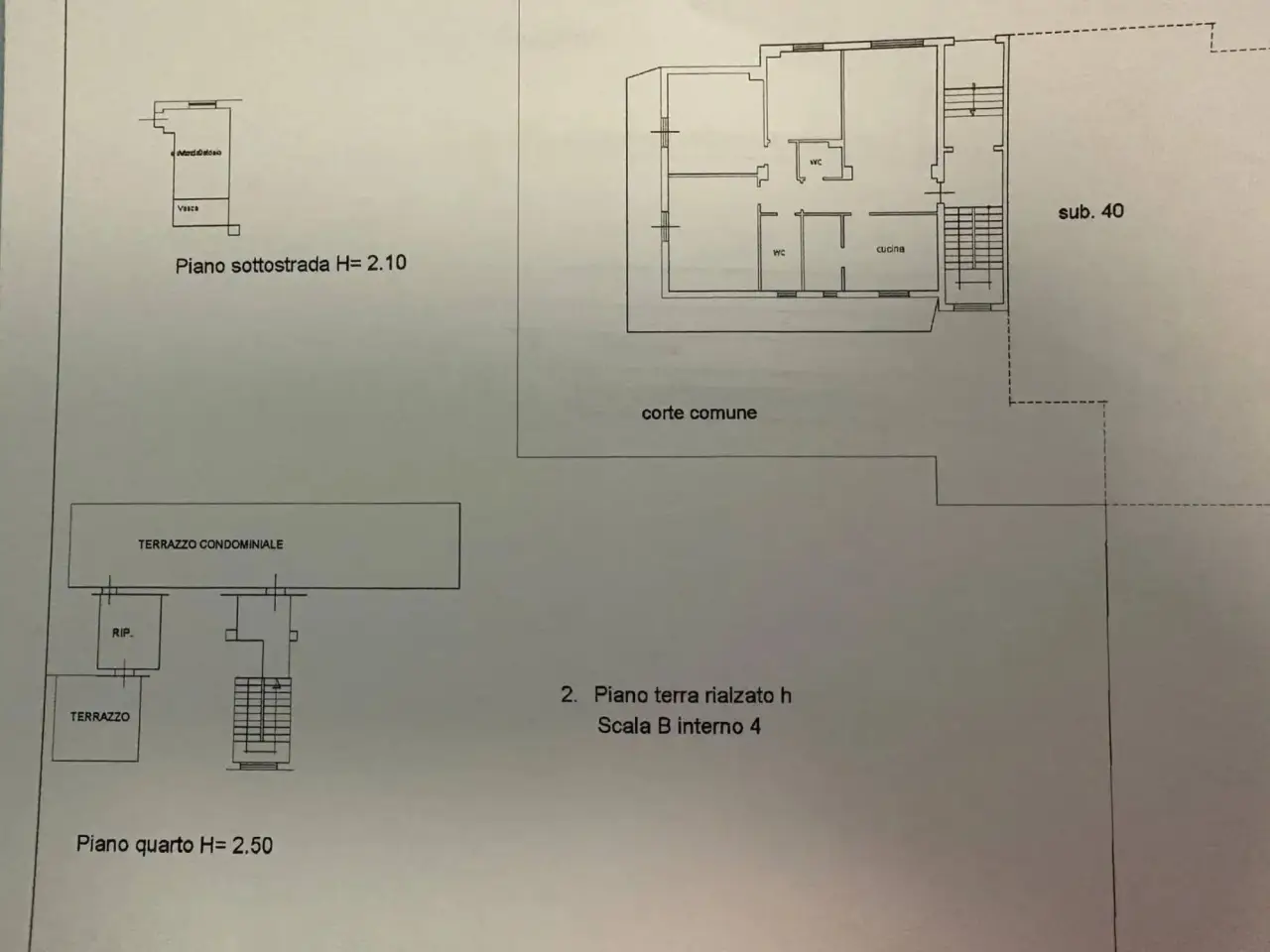 Appartamento in Via Cristoforo Colombo, Monsampolo Del Tronto - Planimetria 1