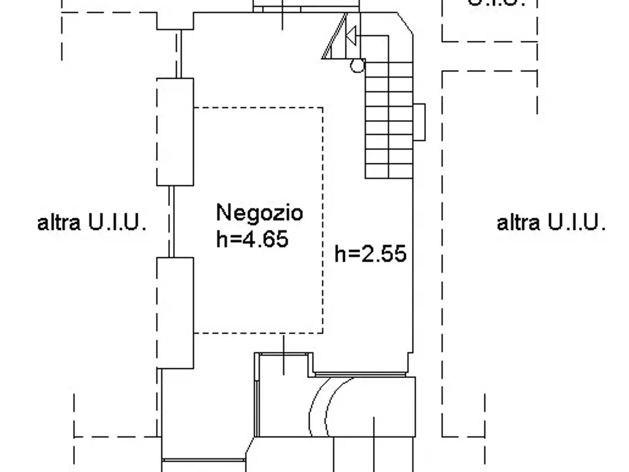 Negozio in Via Cintia, 34, Rieti, {3} - Planimetria 1