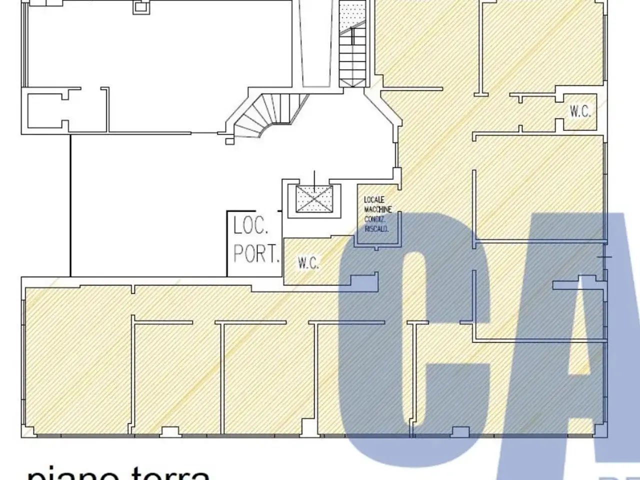 Ufficio in Piazza Carbonari, Milano, {3} - Planimetria 1