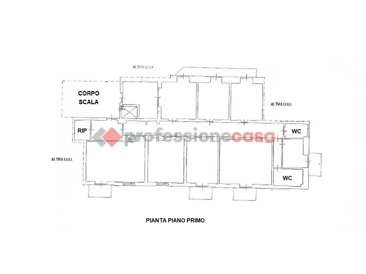Ufficio in Viale XX Settembre 47 E, Catania, {3} - Planimetria 1