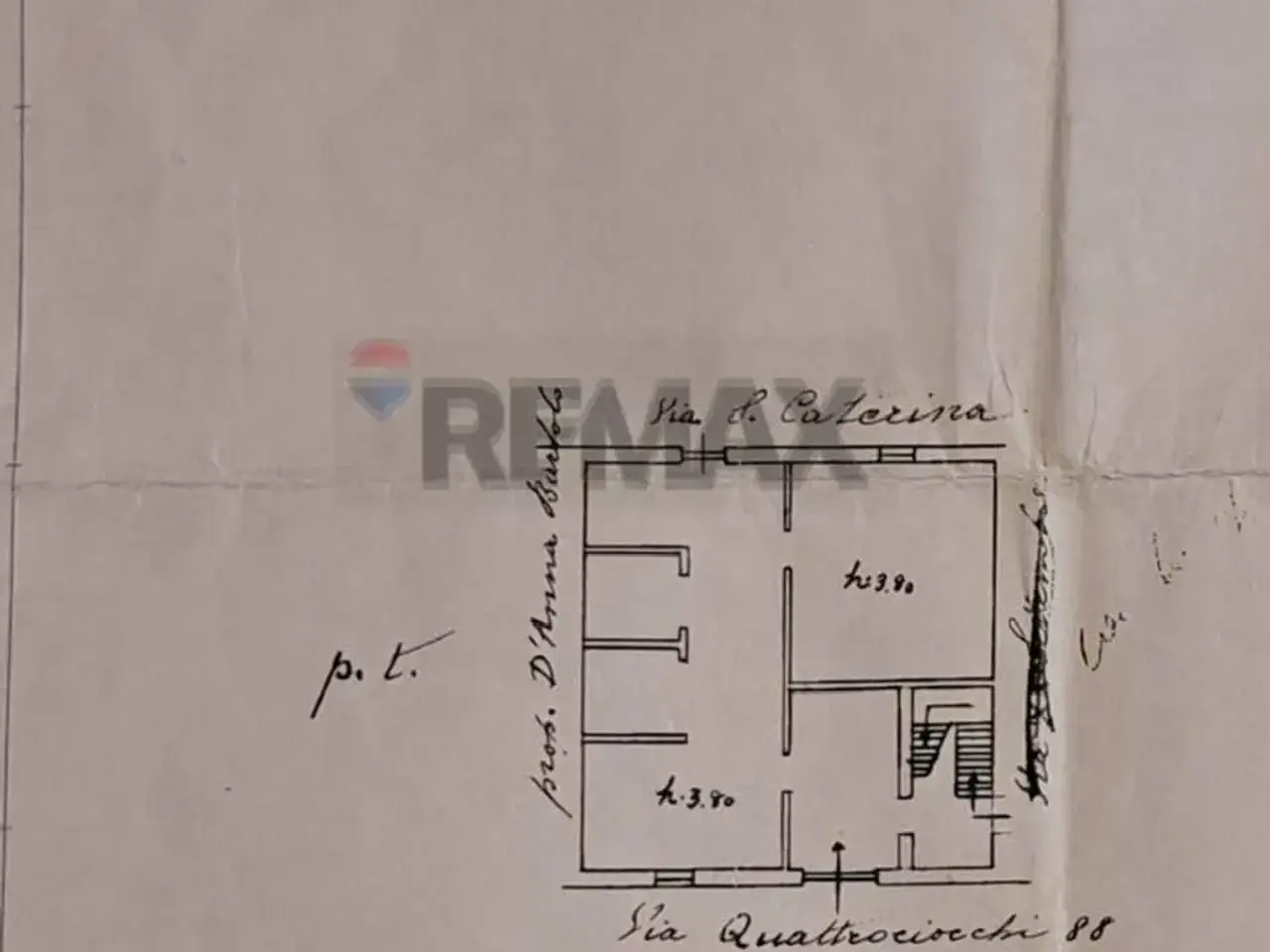 Magazzino in Via Quattrociocchi 88, Bagheria, {3} - Planimetria 1