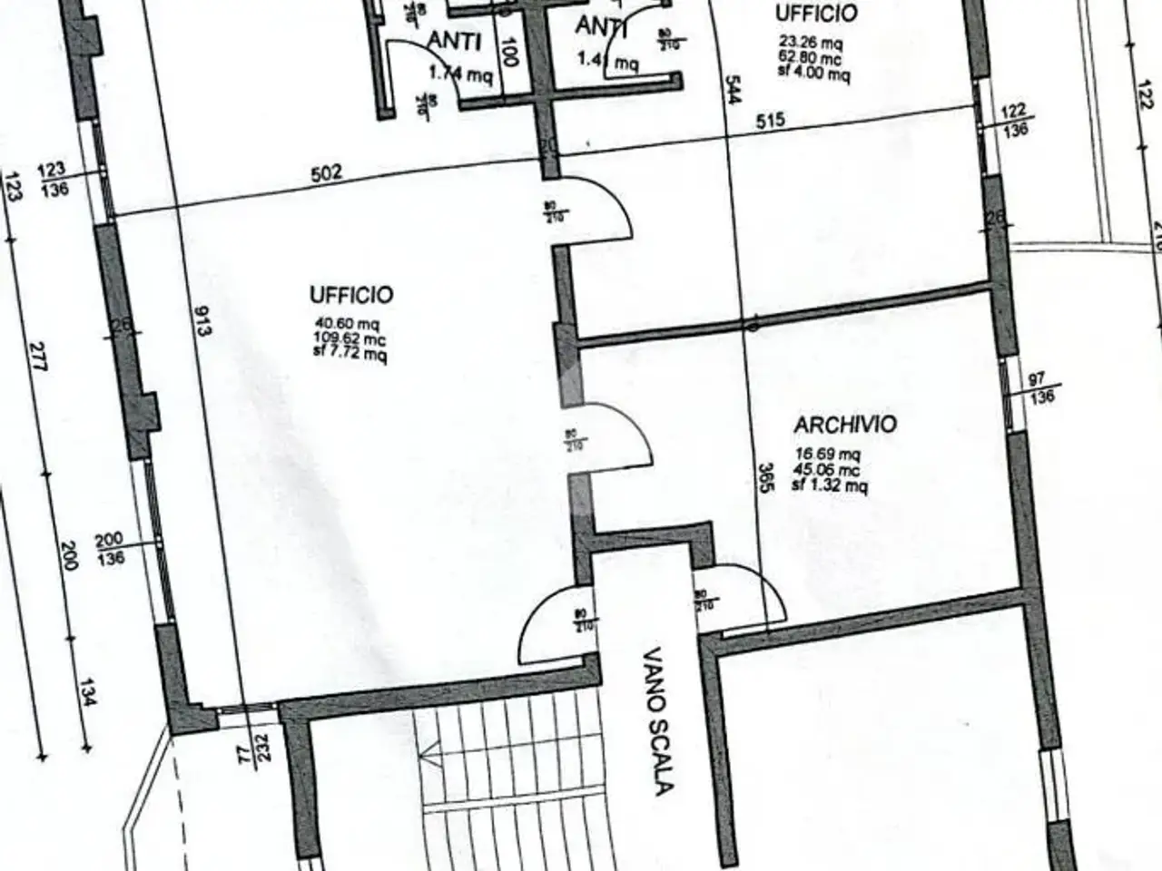 Ufficio in Via Giuseppe Verdi 2, Spresiano, {3} - Planimetria 1