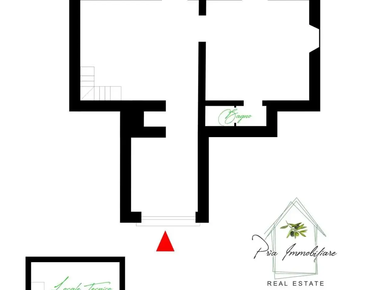 Negozio in Piazza Cavour 2, Rapallo, {3} - Planimetria 1