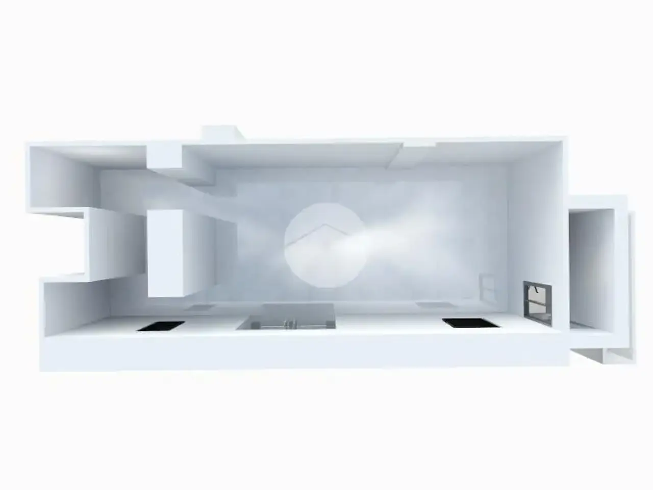 Laboratorio in Via Annella di Massimo 9, Napoli, {3} - Planimetria 1