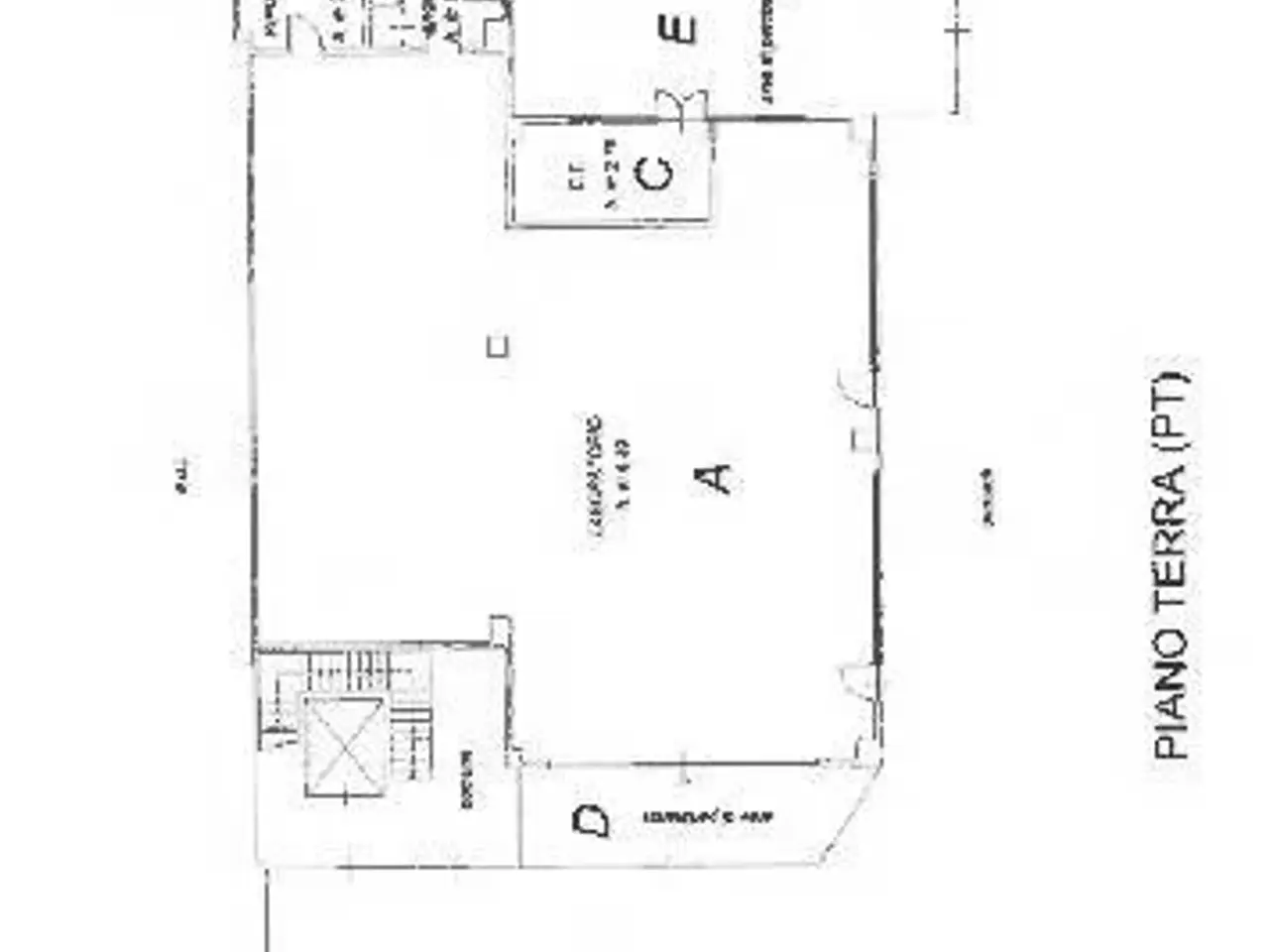 Capannone in Via Volta, Cucciago, {3} - Planimetria 1