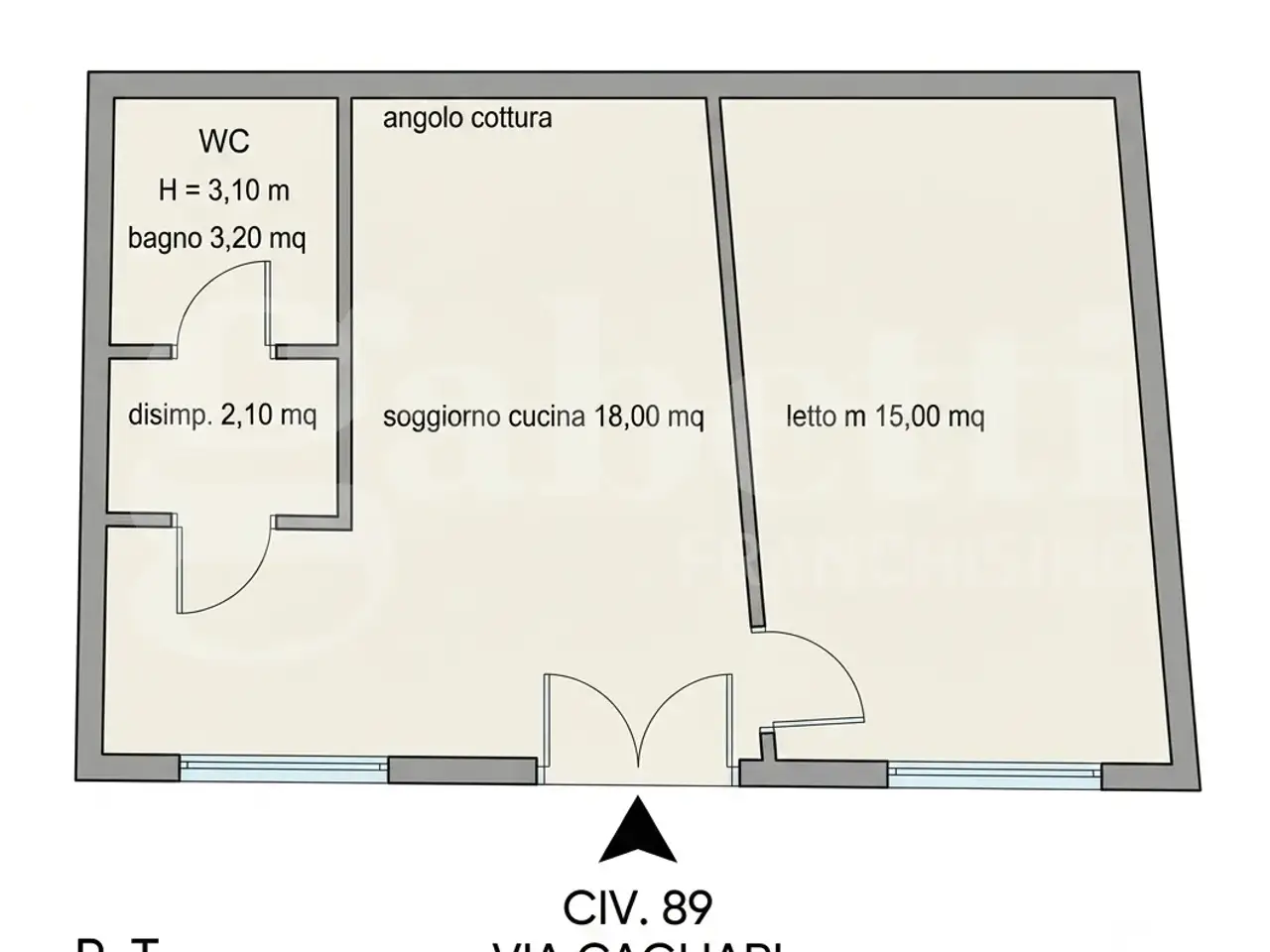 Negozio in Via Cagliari 89, Capoterra, {3} - Foto 1