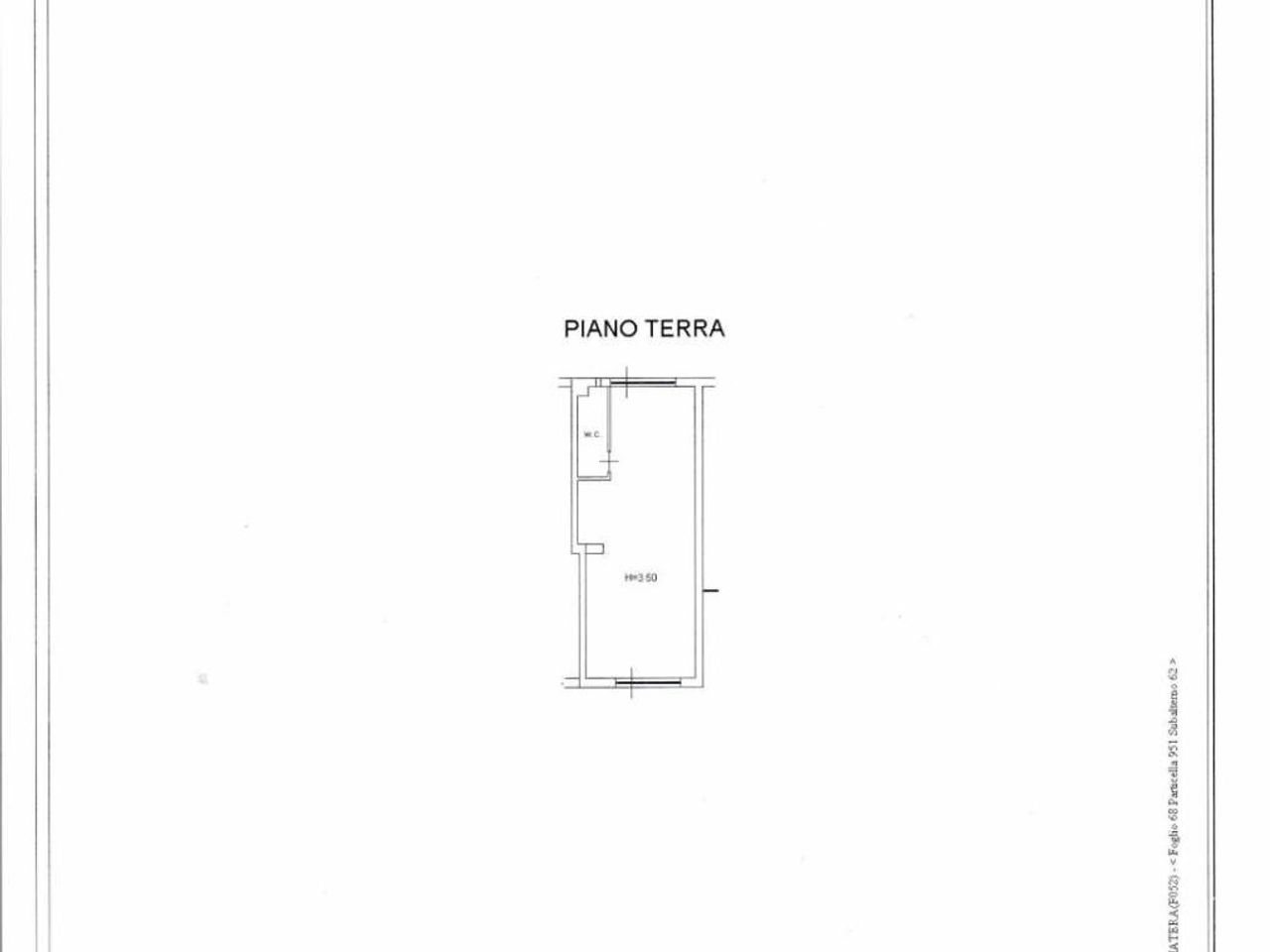 Negozio in vendita, Via Bari 16, Matera - Planimetria 1