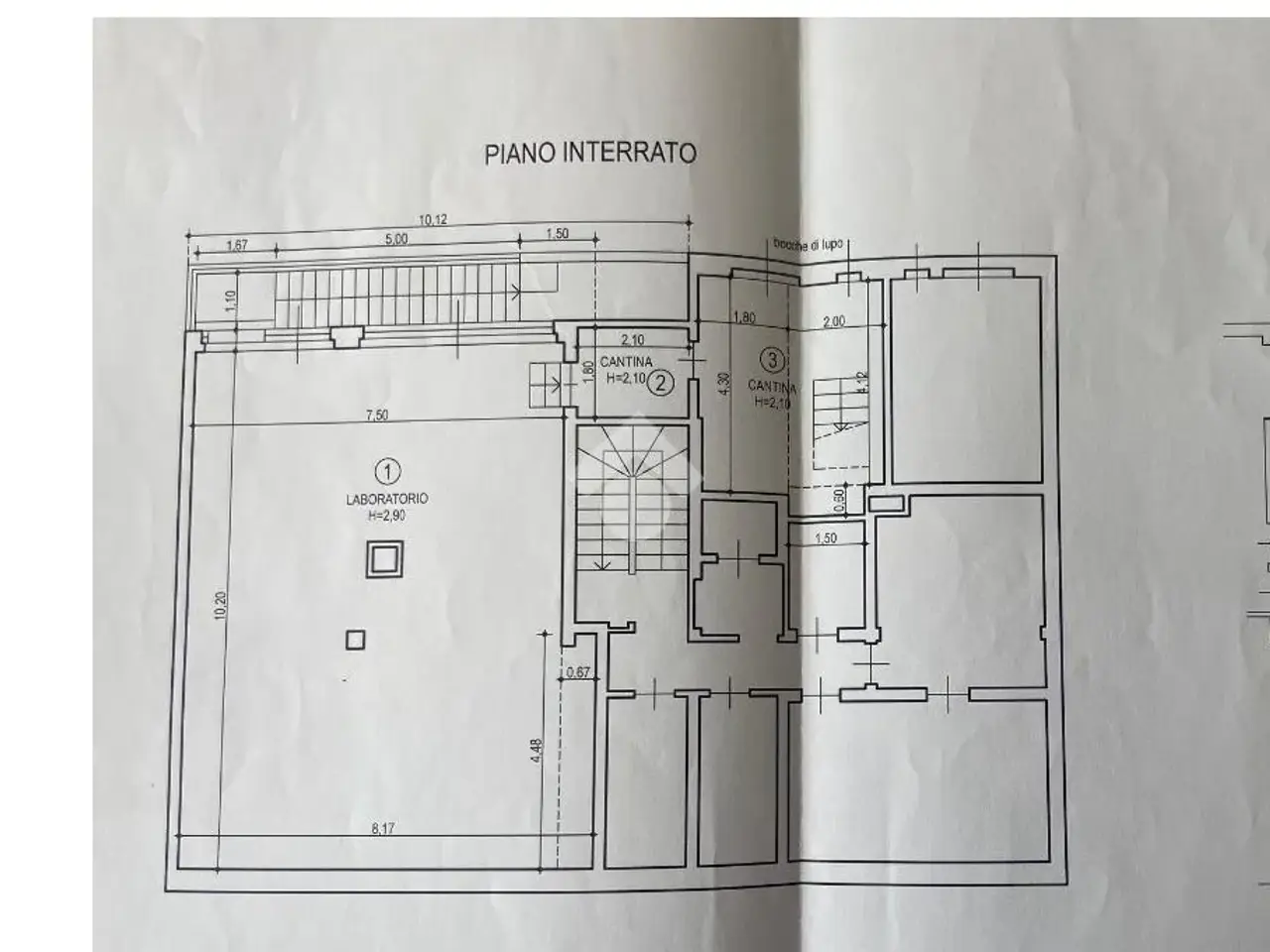 Magazzino in Via Lorenteggio, Milano, {3} - Planimetria 1