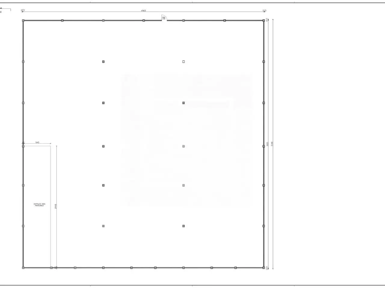 Capannone in Via Salvo d' Acquisto 21, Albinea, {3} - Planimetria 1