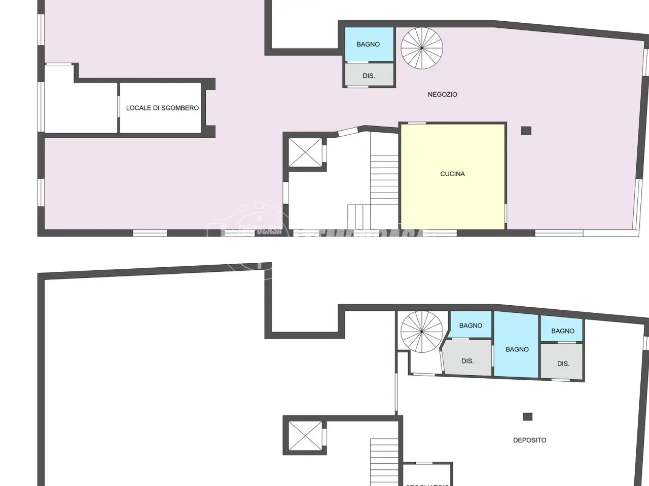 Negozio in Via Parodi, Pavia, {3} - Planimetria 1