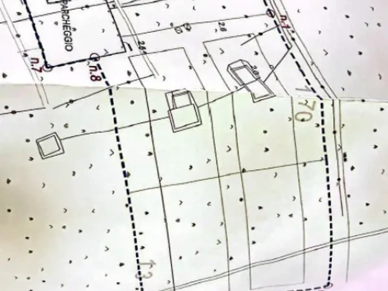Stabilimento balneare in Lungomare Adriatico, Chioggia, {3} - Planimetria 1