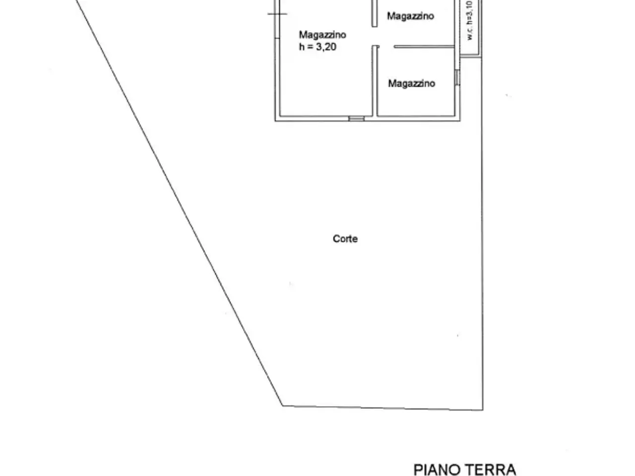 Magazzino in , Morro D'Oro, {3} - Planimetria 1