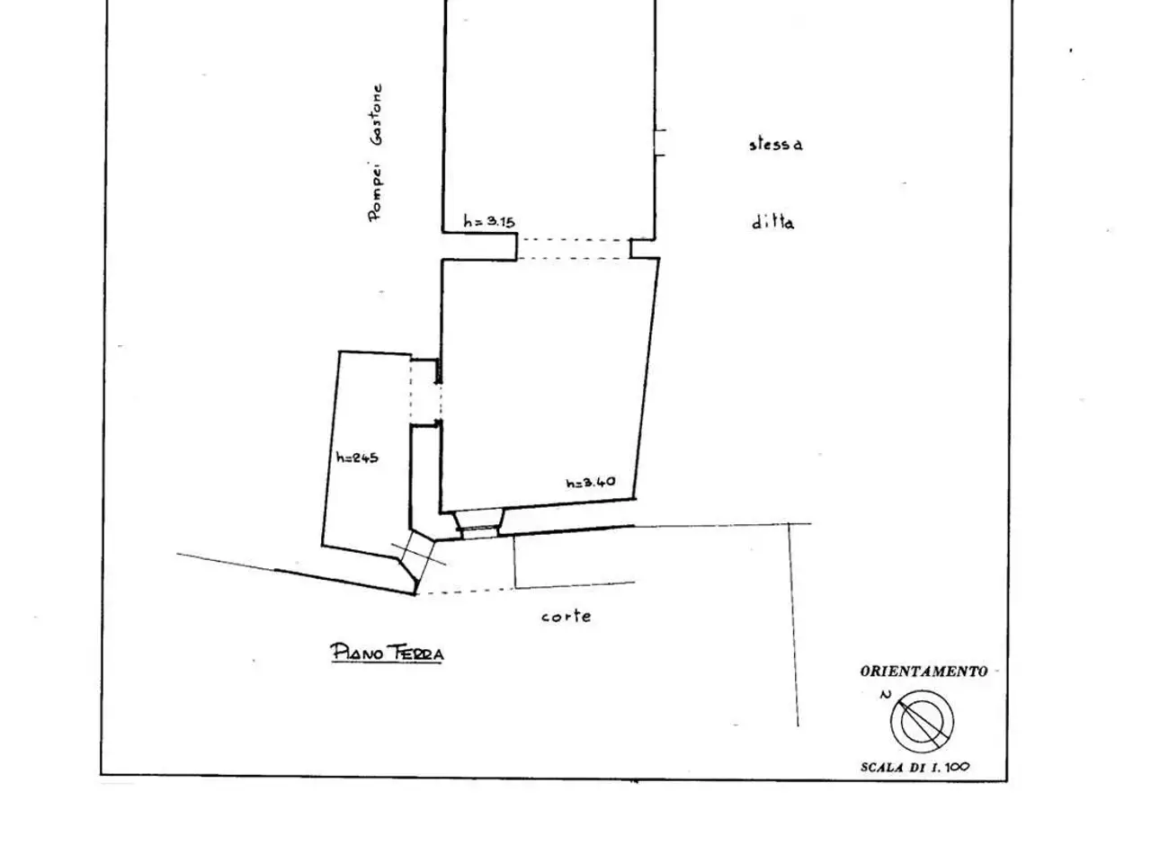 Negozio in Via Costanza Baglioni 111, Cannara, {3} - Planimetria 1