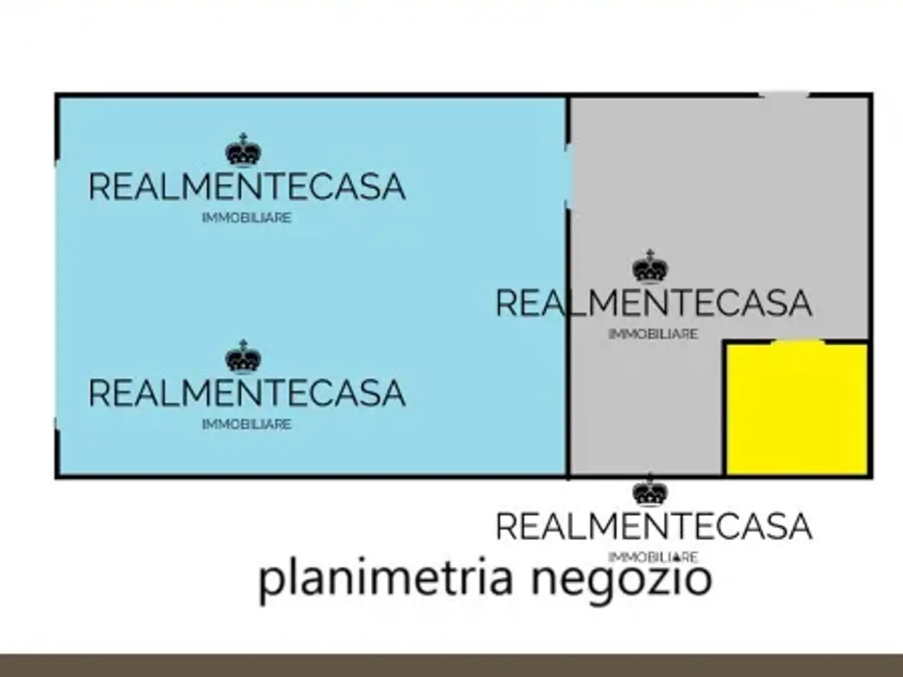 Negozio in Via Pontida, Abbiategrasso, {3} - Planimetria 1