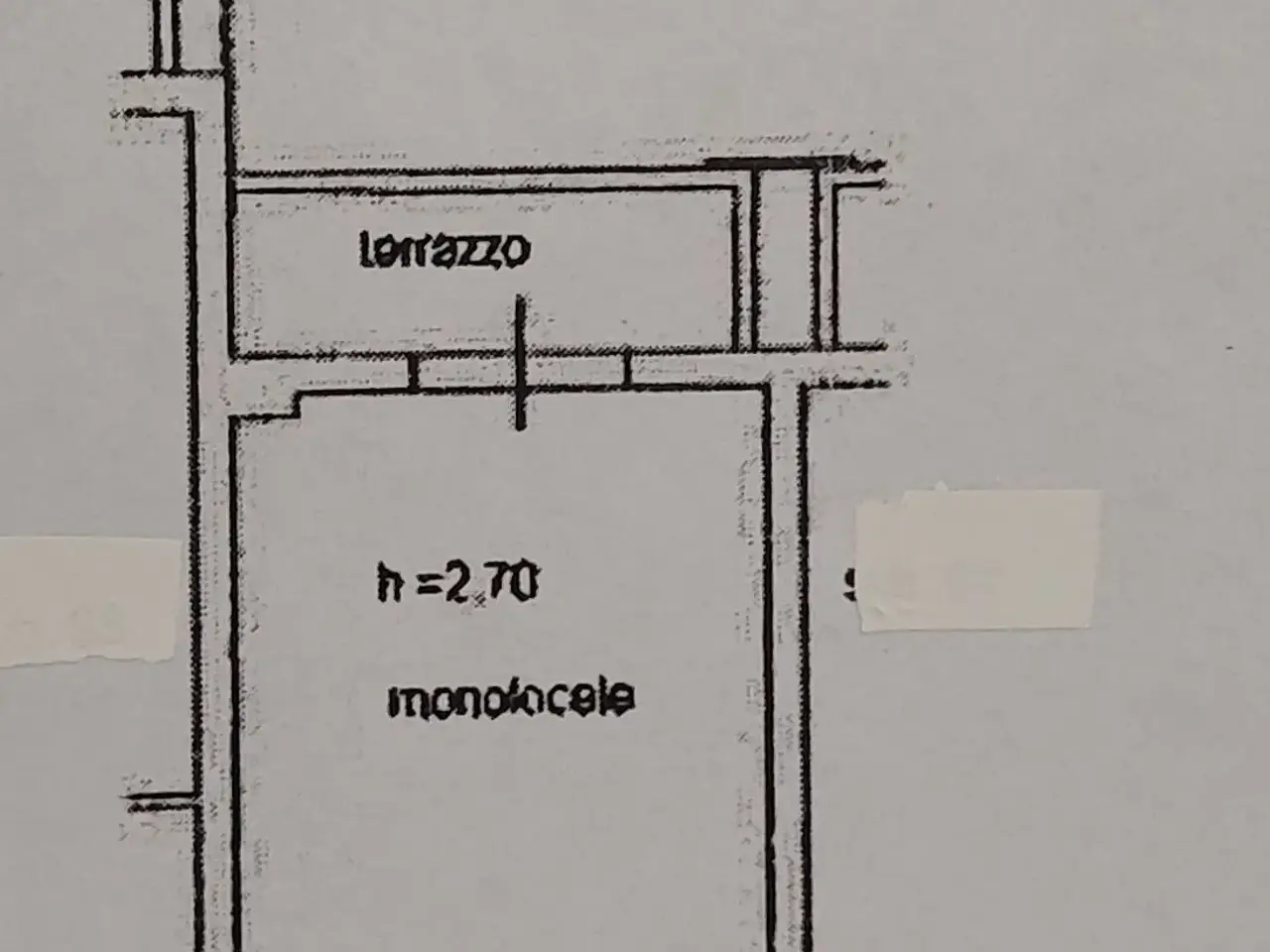 Monolocale in vendita, Pisa - Planimetria 1