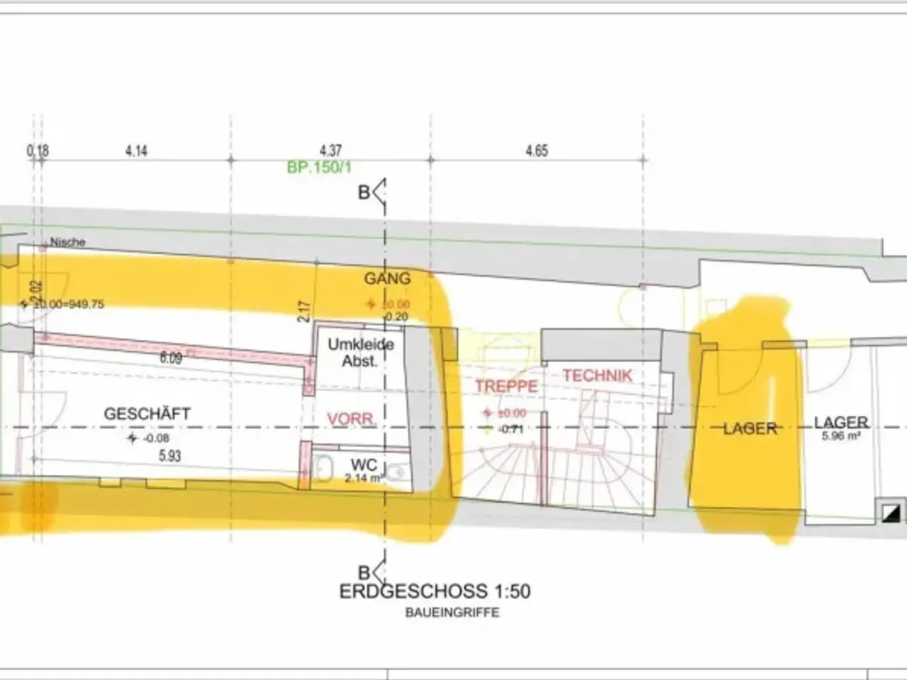 Negozio in Citta Vecchia, Vipiteno, {3} - Planimetria 1
