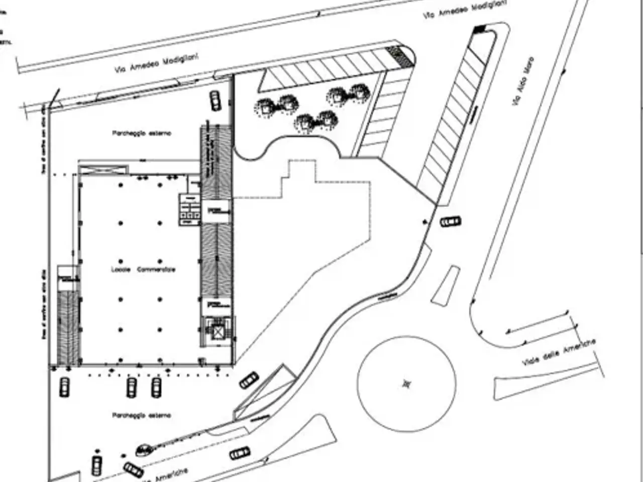 Negozio in Viale delle Americhe 10, Ragusa, {3} - Planimetria 1