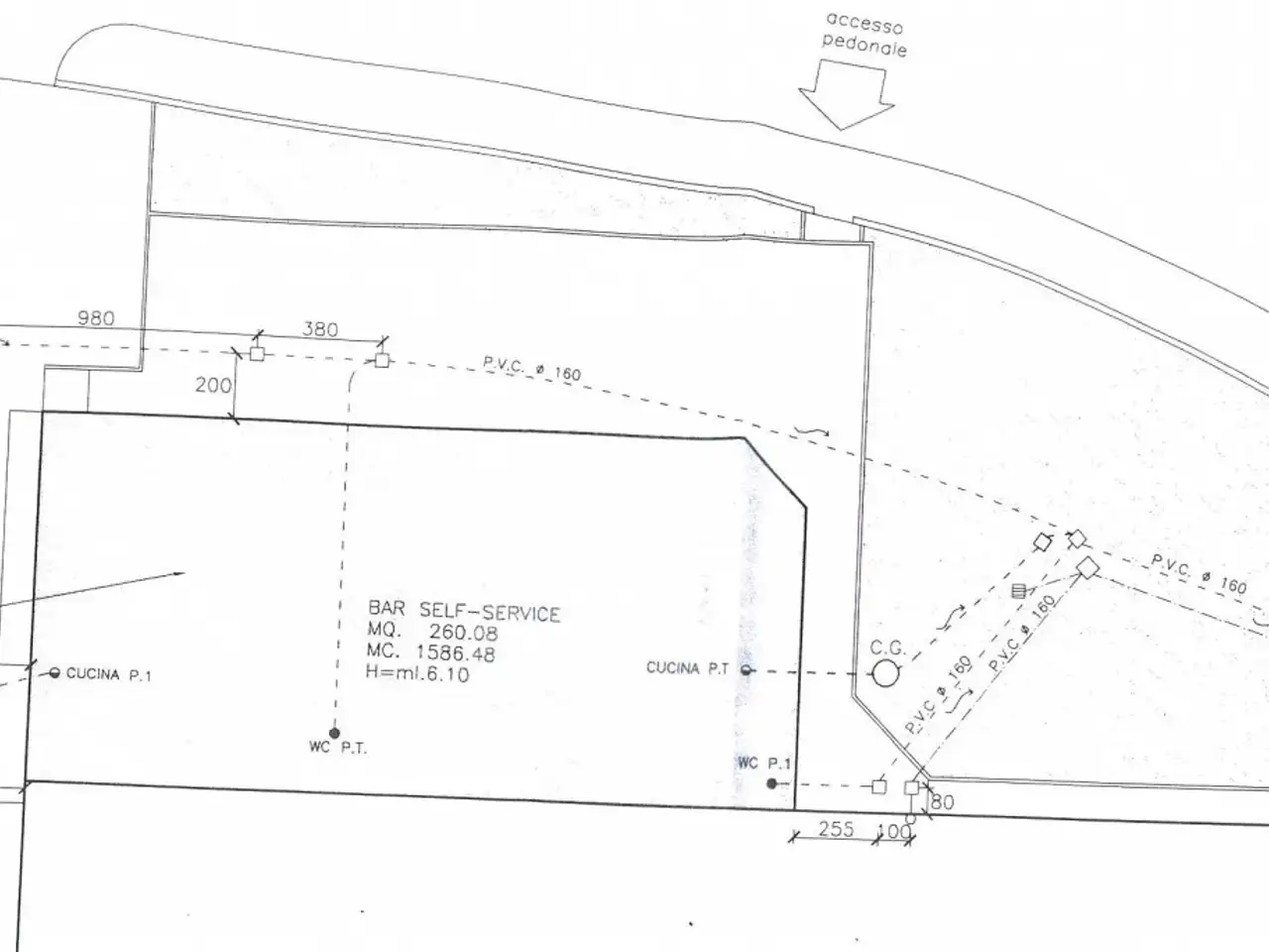 Ufficio in Via Galileo Galilei, Teolo, {3} - Planimetria 1