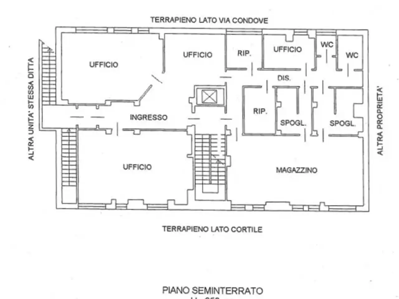 Ufficio in Via Condove 19, Torino, {3} - Planimetria 1