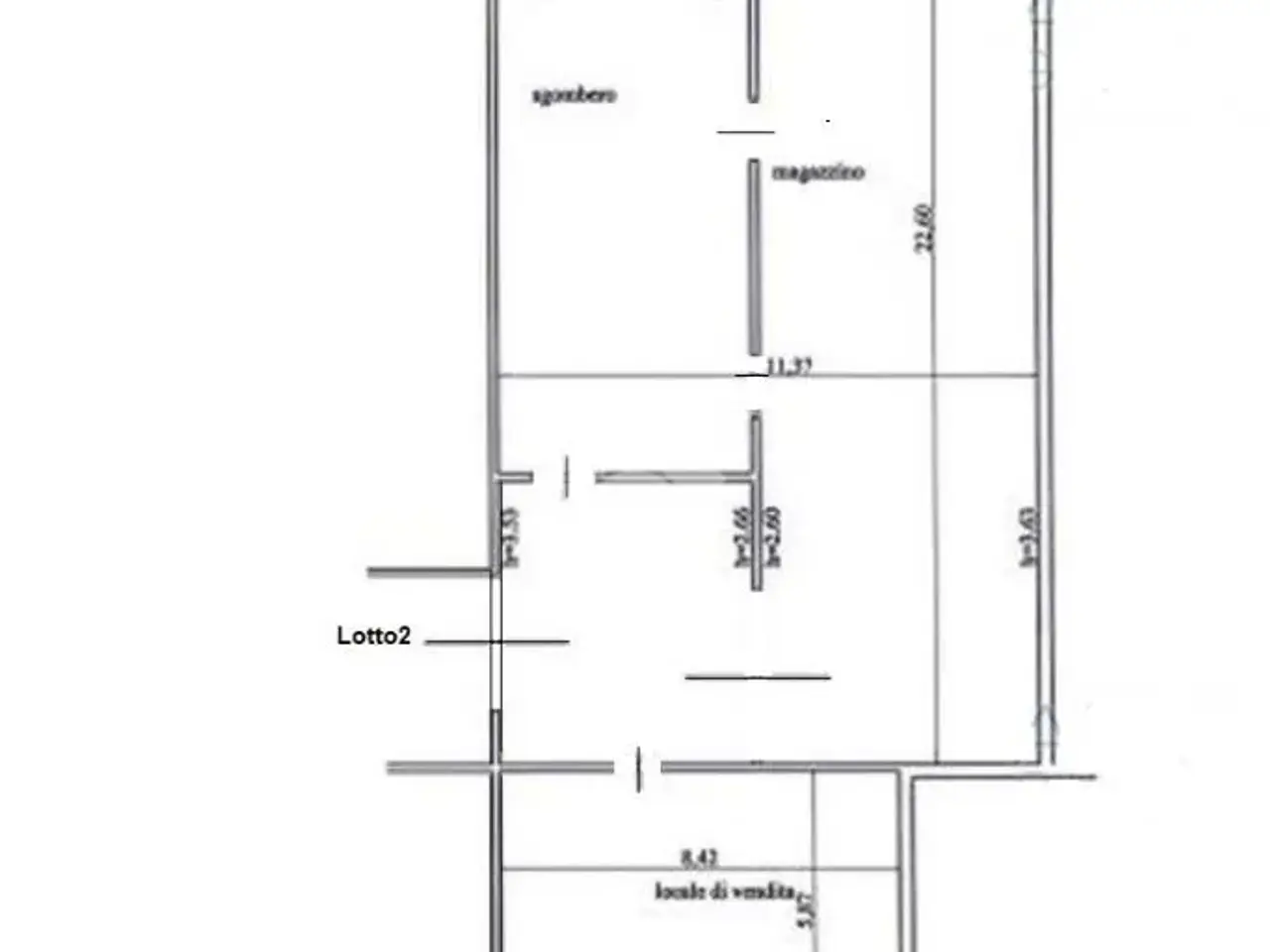 Capannone in Via Fossoli 15, Collesalvetti, {3} - Planimetria 1