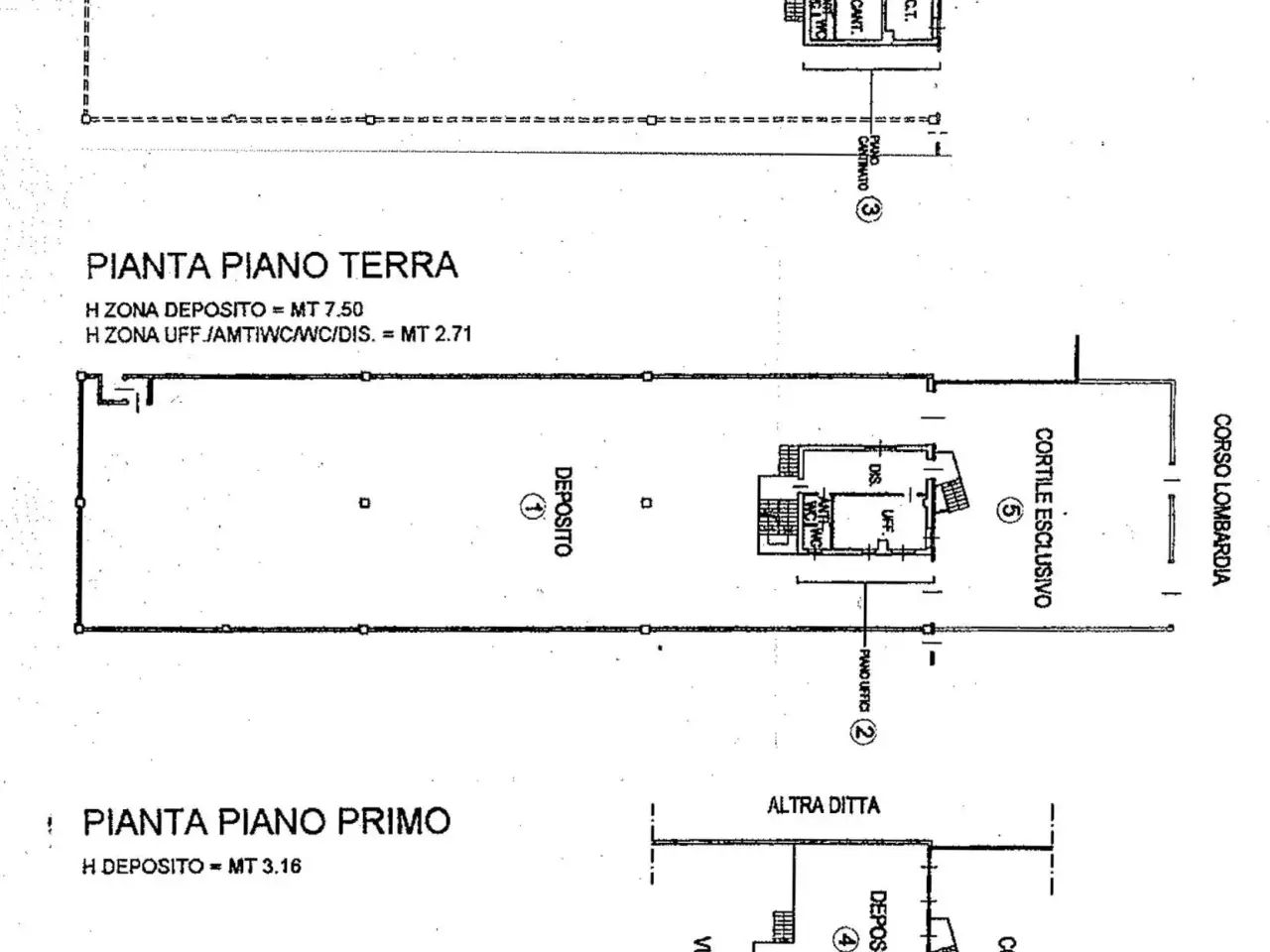 Capannone in Corso Lombardia 71, San Mauro Torinese, {3} - Planimetria 1