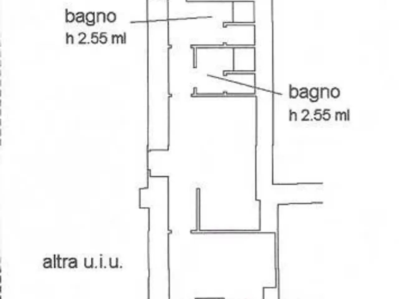 Palestra in Piazza Ricci, Imperia, {3} - Planimetria 1