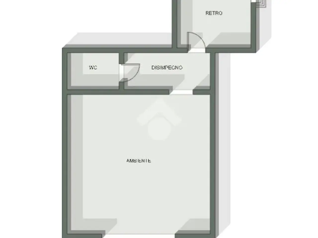 Negozio in Via Cataldo Parisio 92, Palermo, {3} - Planimetria 1