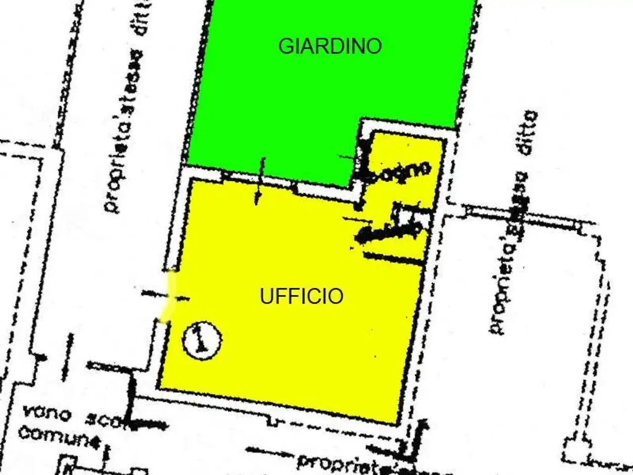 Ufficio in Petrarca 87, Venaria Reale, {3} - Planimetria 1