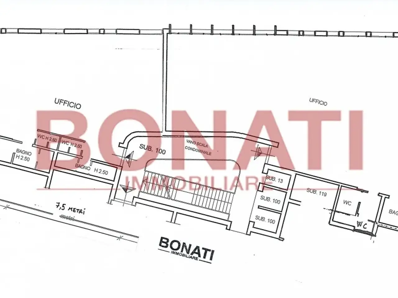 Ufficio in Via Paolo Emilio Taviani 52, La Spezia, {3} - Planimetria 1