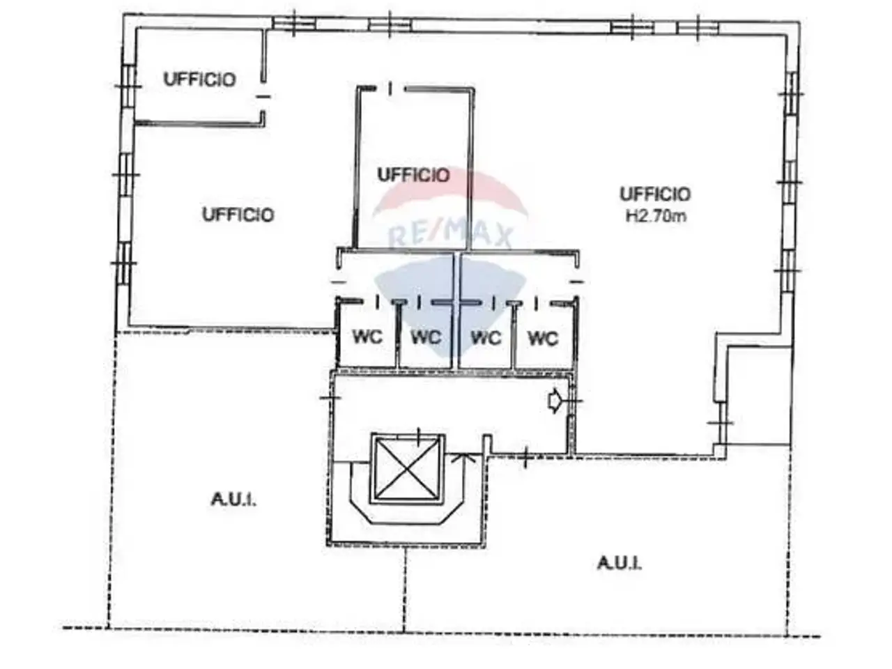 Ufficio in Via Lungolago di Calcinate 88, Varese, {3} - Planimetria 1