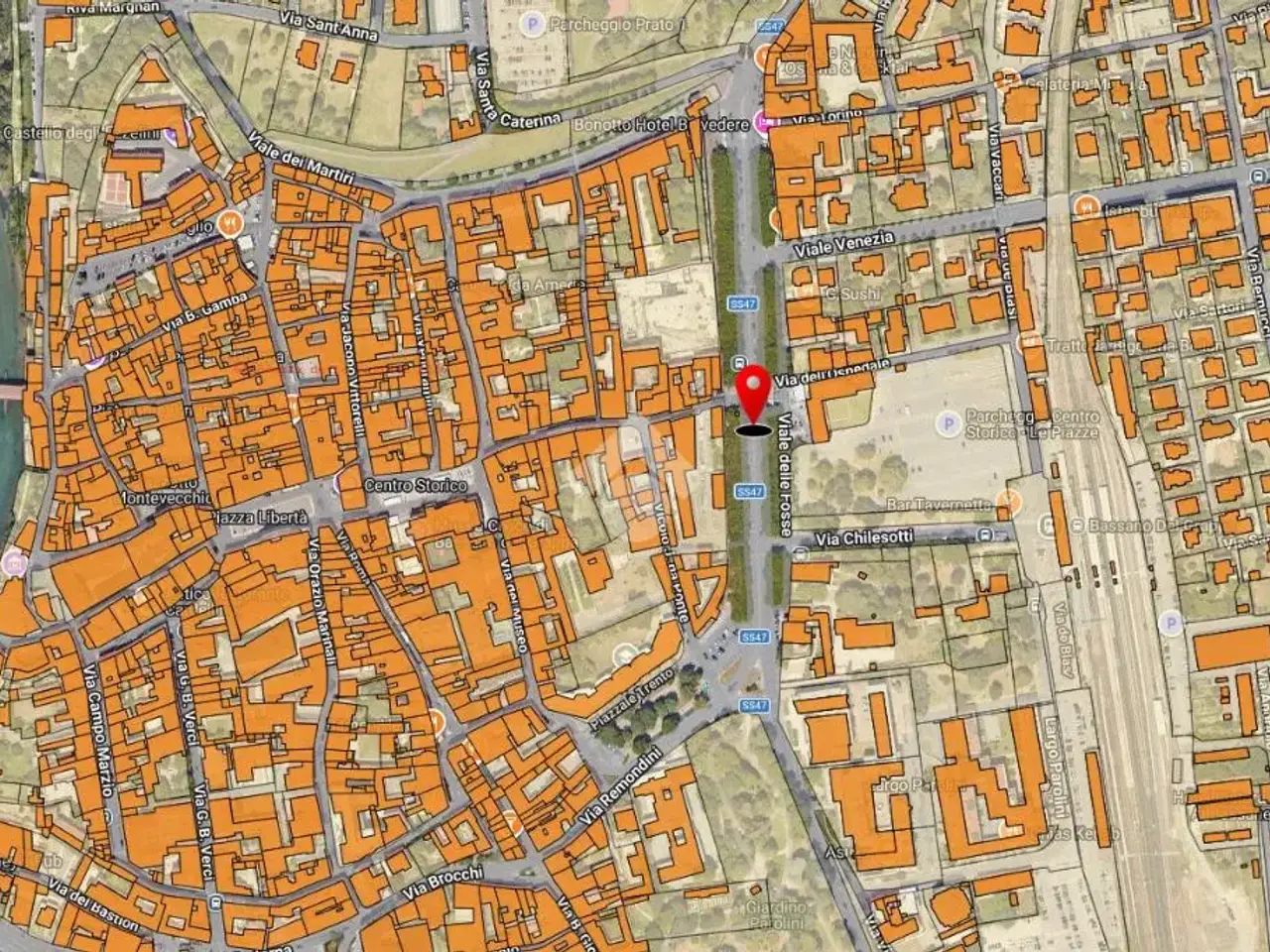 Ufficio in Via Jacopo da Ponte 3, Bassano Del Grappa, {3} - Planimetria 1