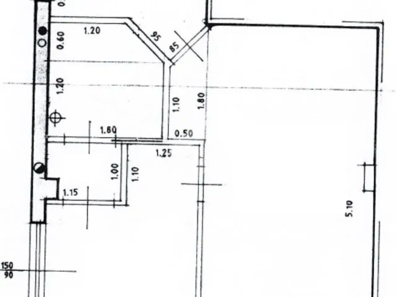 Ufficio in Via Statale 38, La Valletta Brianza, {3} - Planimetria 1