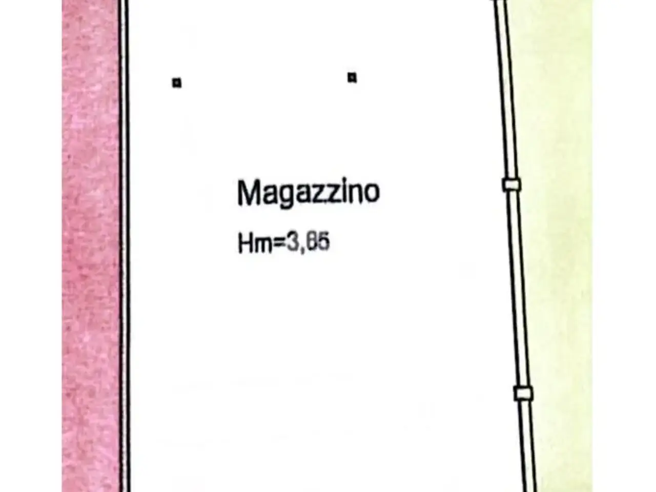 Magazzino in Via Nuova Trevigiana, Casale Sul Sile, {3} - Planimetria 1