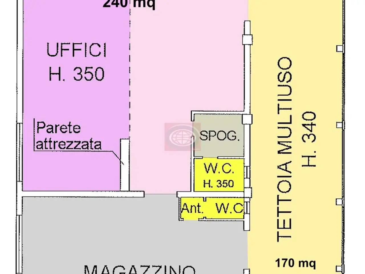 Capannone in , Cesena, {3} - Foto 1