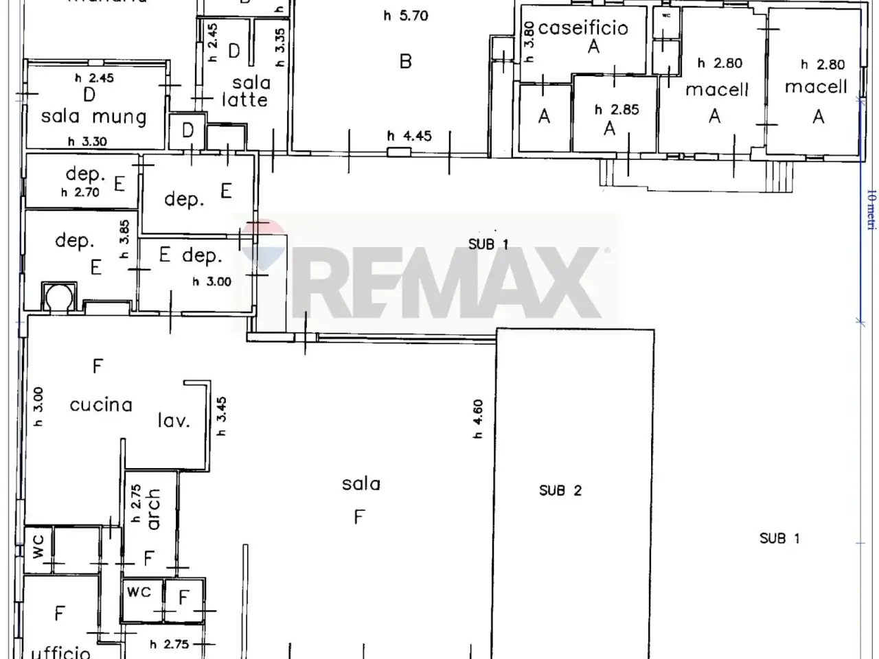 Agriturismo in Sp25 Ragusa-Marina di Ragusa, Ragusa, {3} - Planimetria 1